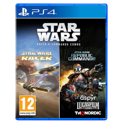 PS4 mäng Star Wars: Racer & Commando Combo